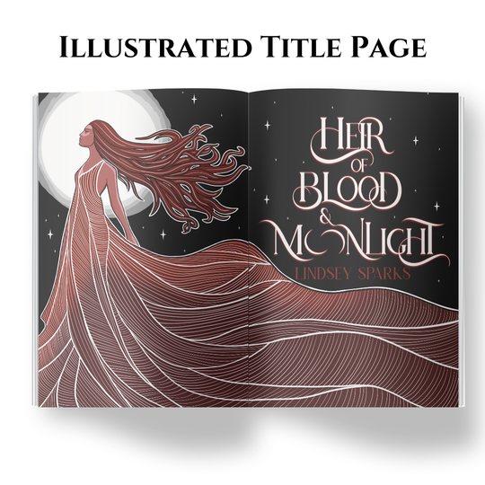 DELUXE SPECIAL EDITION HARDCOVER: Heir of Blood and Moonlight (The Last Vampire Queen, book 1)
