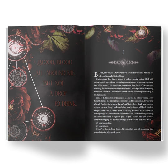 DELUXE SPECIAL EDITION HARDCOVER: Heir of Blood and Moonlight (The Last Vampire Queen, book 1)