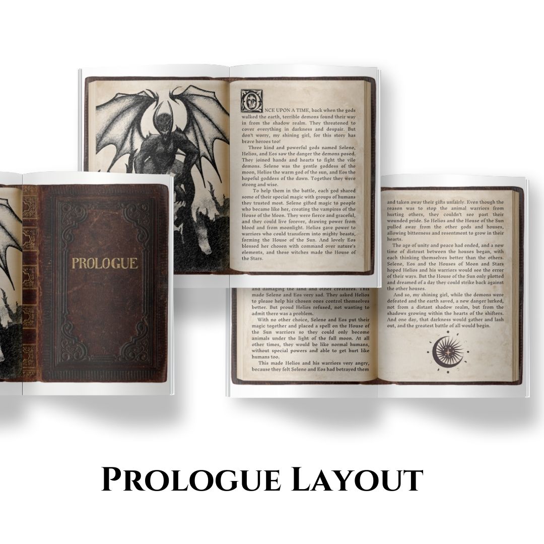 DELUXE SPECIAL EDITION HARDCOVER: Heir of Blood and Moonlight (The Last Vampire Queen, book 1)