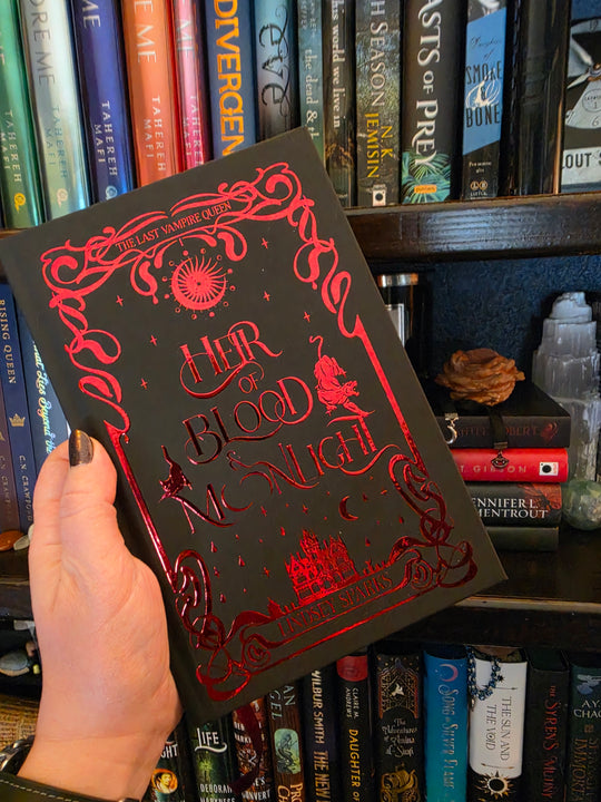 RED EDITION HARDCOVER: Heir of Blood and Moonlight (The Last Vampire Queen, book 1)