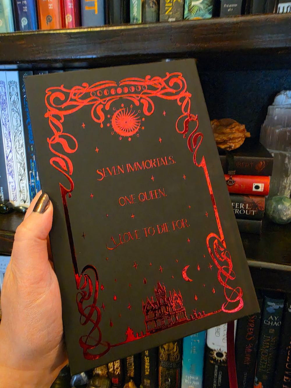 RED EDITION HARDCOVER: Heir of Blood and Moonlight (The Last Vampire Queen, book 1)