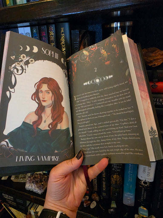 RED EDITION HARDCOVER: Heir of Blood and Moonlight (The Last Vampire Queen, book 1)