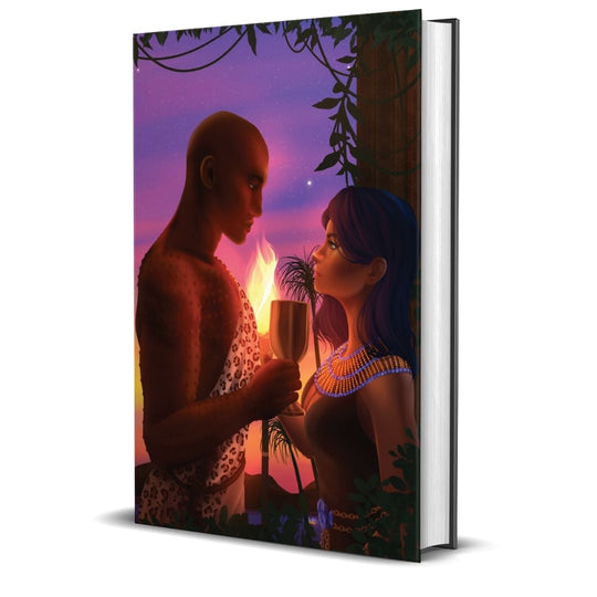 HARDCOVER: Song of Scarabs and Fallen Stars (Fateless Trilogy, book 1) - Signed Hardcover [CURRENT COVER ILLUSTRATION]