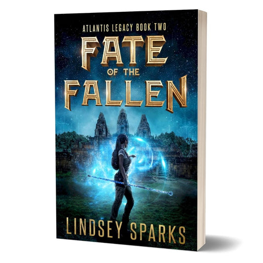 PAPERBACK: Fate of the Fallen (Atlantis Legacy, book 2) [SIGNED]