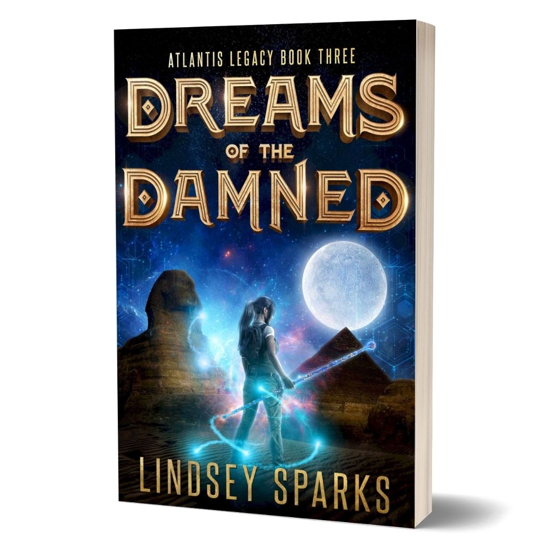 PAPERBACK: Dreams of the Damned (Atlantis Legacy, book 3) [SIGNED]