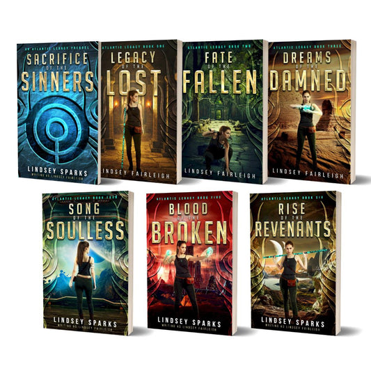 PAPERBACK COLLECTION: Atlantis Legacy, the Complete Series [SIGNED, OLD COVERS]