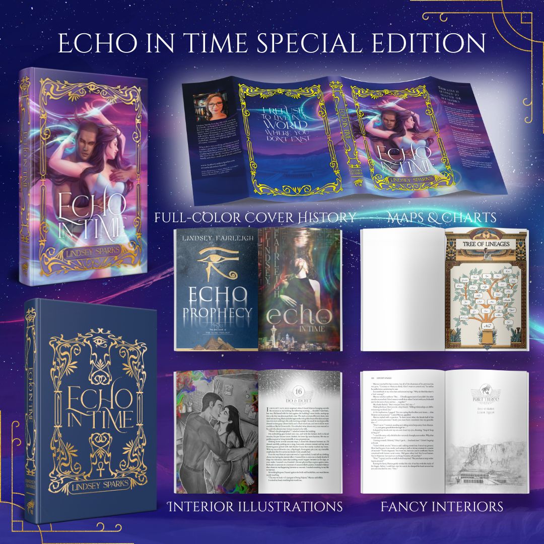 HARDCOVER: Echo Trilogy 10th Anniversary Special Edition Complete Series (SIGNED)