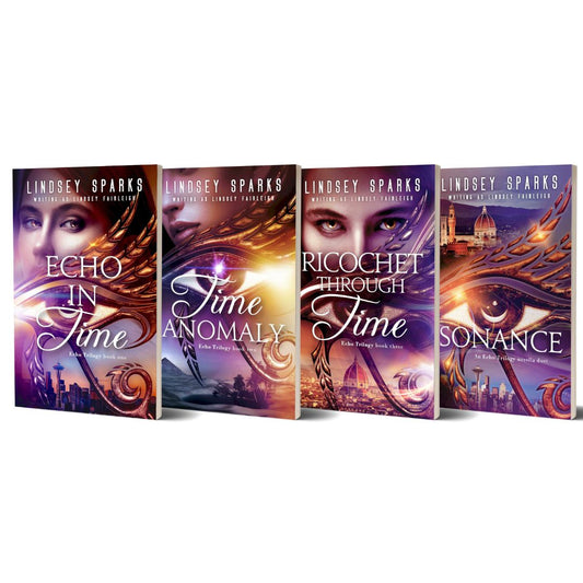 PAPERBACK COLLECTION: Echo in Time, the complete series [SIGNED]