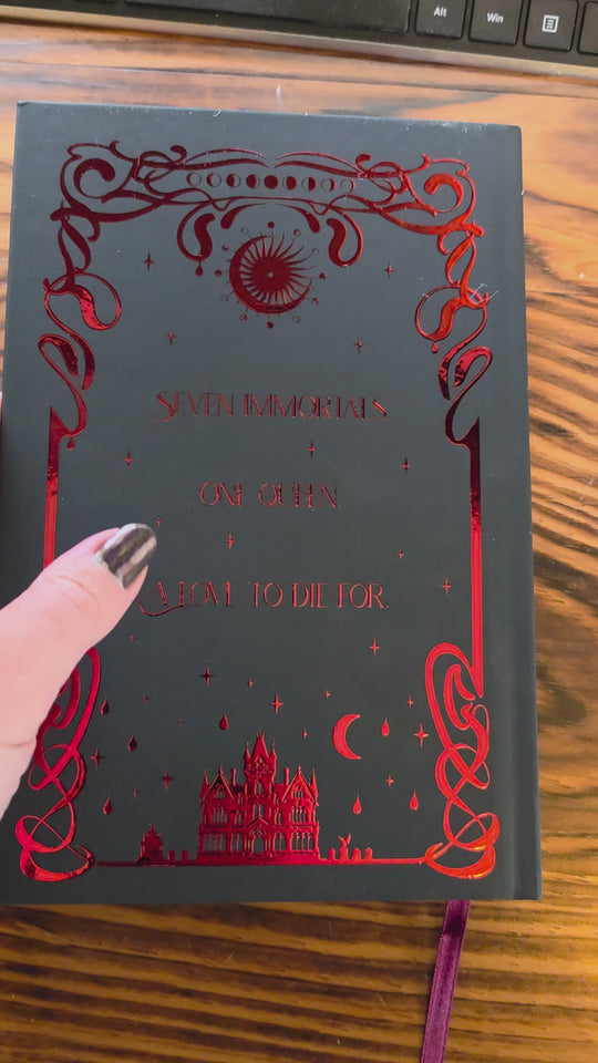 RED EDITION HARDCOVER: Heir of Blood and Moonlight (The Last Vampire Queen, book 1)