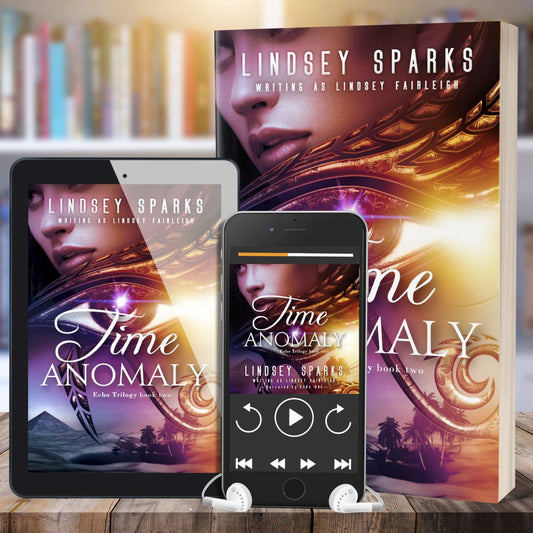 TIME ANOMALY (Echo Trilogy, book 2) - available in ebook, paperback, and audio