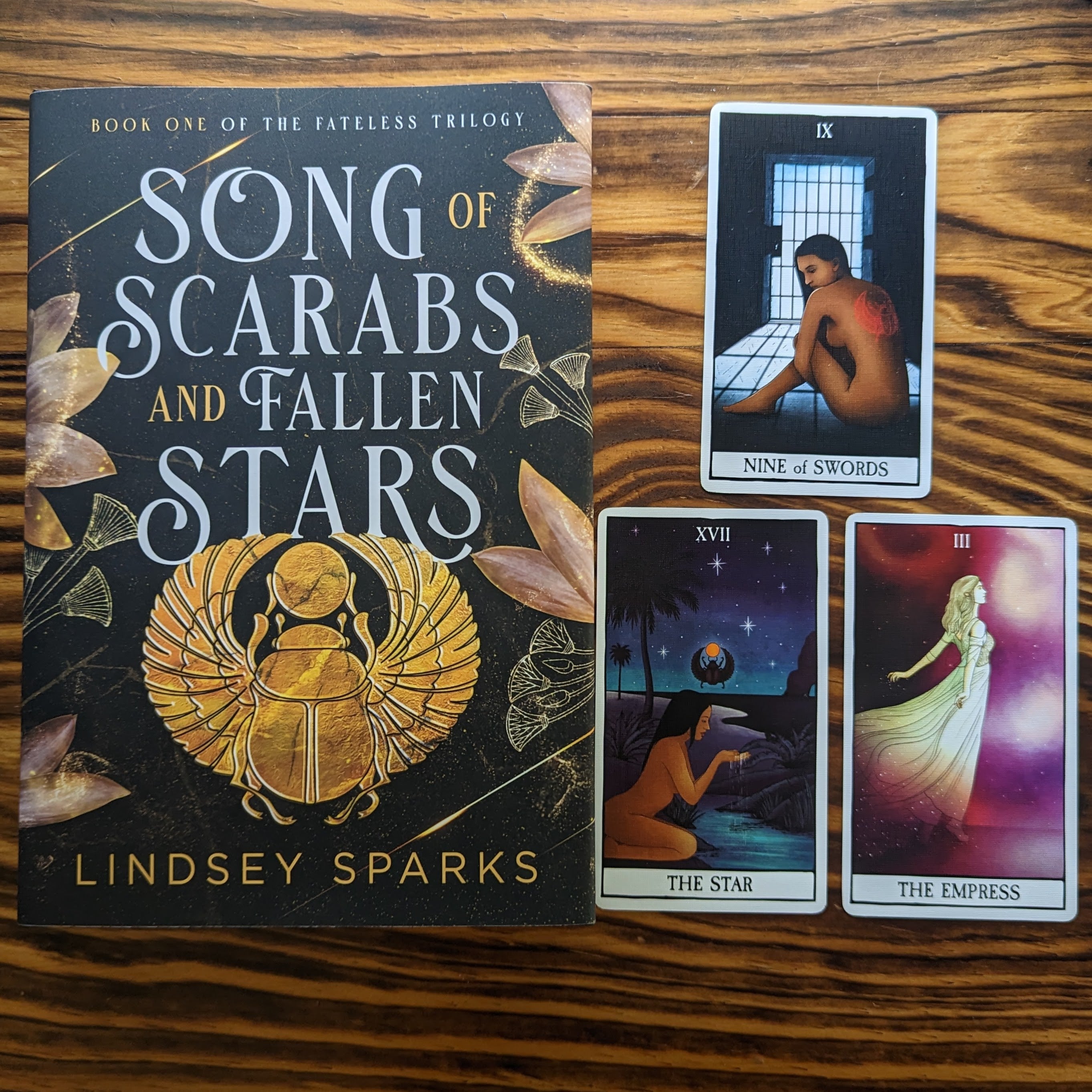 HARDCOVER: Song of Scarabs and Fallen Stars (Fateless